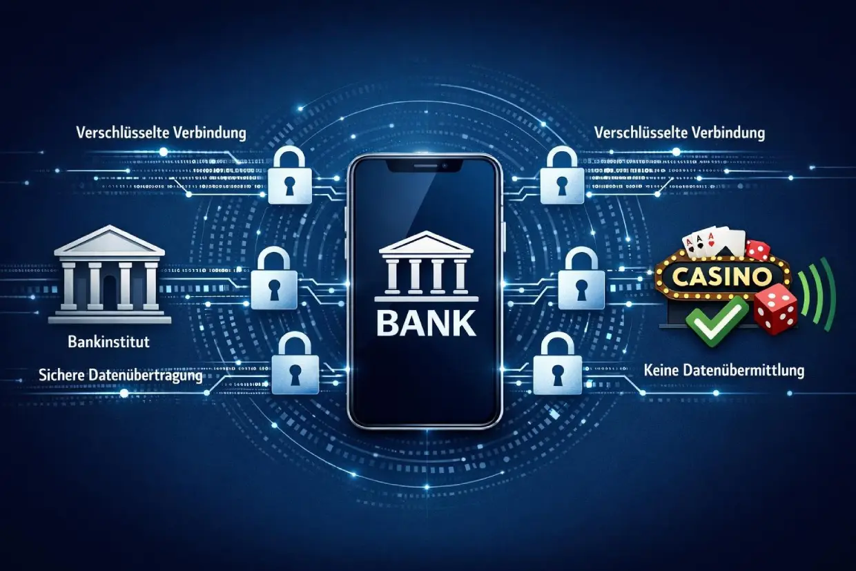  Trustly-Sicherheit im Online Casino: Bankdaten bleiben verschlüsselt bei der Bank